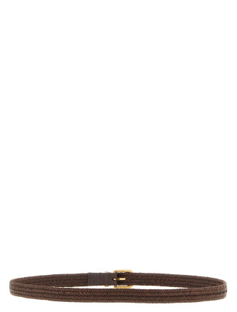 Ремень BRUNELLO CUCINELLI Jewel buckle belt (M0NAPC228CMIEL) #