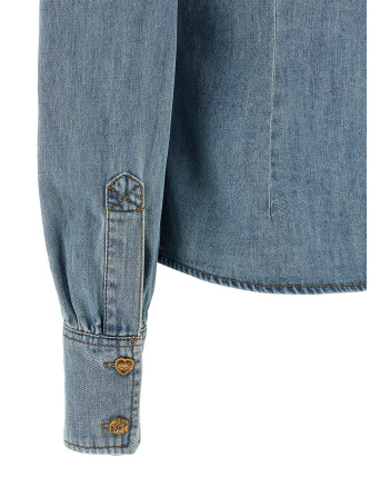 Рубашка, блузка ZIMMERMANN 'Crush Denim' (2322TR251BLUMOON) #