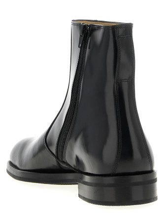 Ботильоны LEMAIRE Leather ankle boots (FO0236LL0157BK999) #