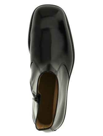 Ботильоны LEMAIRE Leather ankle boots (FO0236LL0157BK999) #