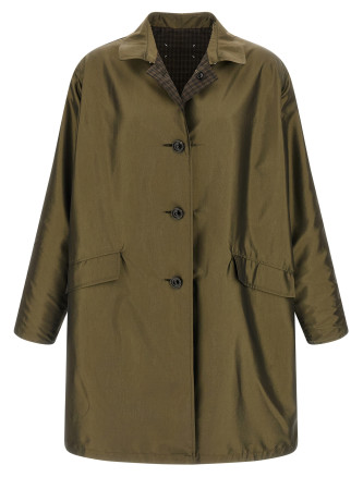 'Four Stitches' reversible trench coat (S50AH0142MTN145001F) #