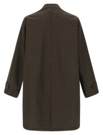 'Four Stitches' reversible trench coat (S50AH0142MTN145001F) #