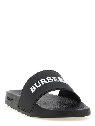 'Furley' slides (8123601BLACKWHITE) #