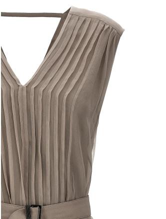 Макси BRUNELLO CUCINELLI Silk dress (MF940A5336C8909) #