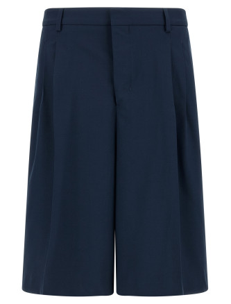 Бермуды, шорты AMI PARIS Fresh wool bermuda shorts