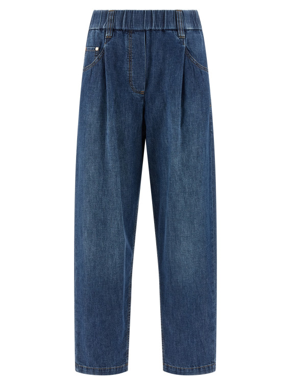 Джинсы BRUNELLO CUCINELLI Pull-up jeans (MH192P5566C9396) #1