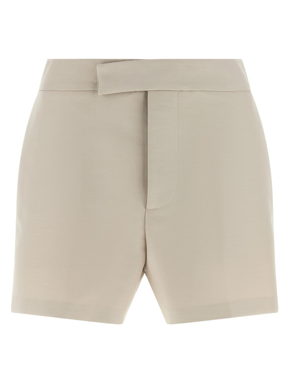 Cotton bermuda shorts (PA011GREY) #1