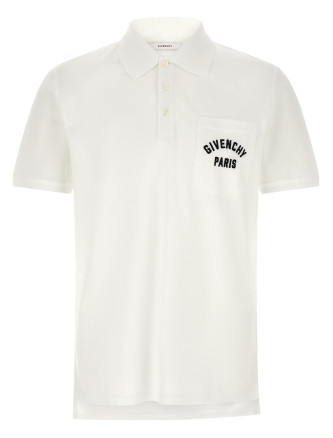 Поло GIVENCHY Pocket embroidery polo shirt