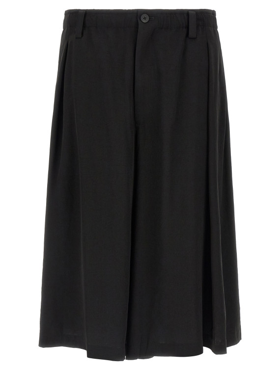 Брюки YOHJI YAMAMOTO '8 Tuck' (HKP13500BLACK1) #1