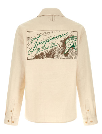 Рубашка, блузка JACQUEMUS 'La Chemise Mecano' (26ESHM00576AW00731110) #