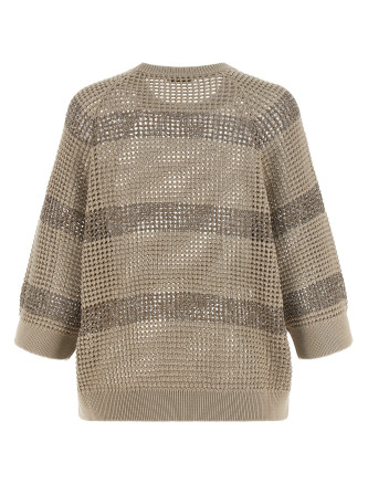 Свитер, кардиган BRUNELLO CUCINELLI 'Dazzling Stripes' (M58772800CKH72) #