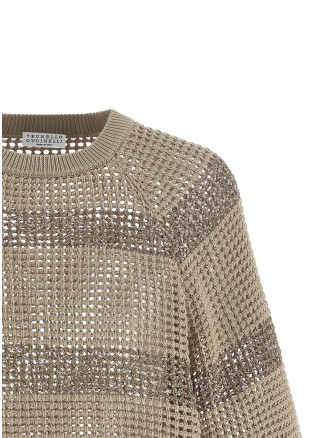 Свитер, кардиган BRUNELLO CUCINELLI 'Dazzling Stripes' (M58772800CKH72) #