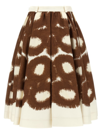 Миди PRADA Canvas skirt (P137WGSOOO187QF0005) #