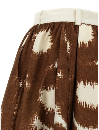 Миди PRADA Canvas skirt (P137WGSOOO187QF0005) #