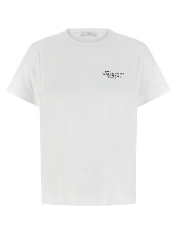 Футболка GIVENCHY 'Logo Stamp' (BW70FJP7A7100) #1