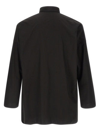 Рубашка, блузка YOHJI YAMAMOTO 'Collar Gather Double B' (HKB30054BLACK2) #