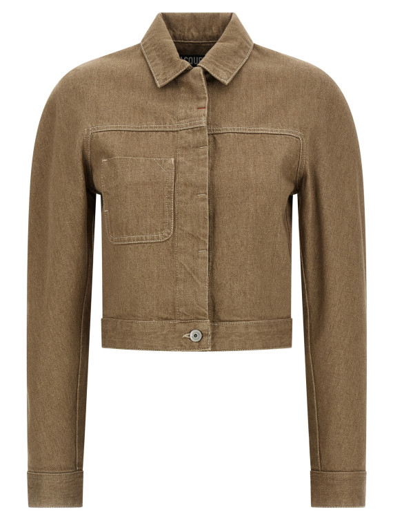 'La veste ovalo cargo' jacket (26EJAW00142AD00058150) #1