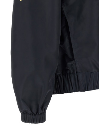 'Badges Collarless' bomber jacket (FG55BL1269NL76) #