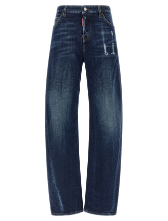 Джинсы DSQUARED2 'Loose twist Jeans'