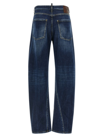 Джинсы DSQUARED2 'Loose twist Jeans' (S75LB1138S30664470) #