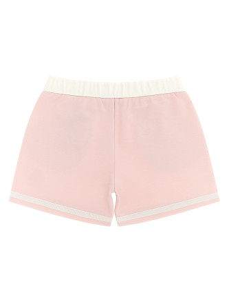 Бермуды, шорты MONCLER ENFANT Cotton viscose bermuda shorts (L19518H0000689B9Y505) #