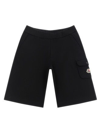 Бермуды, шорты MONCLER ENFANT Cargo bermuda shorts