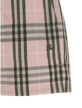 Бермуды, шорты BURBERRY 'Evelyn Chk' (8123642MALLOWPINKIPCHECK) #