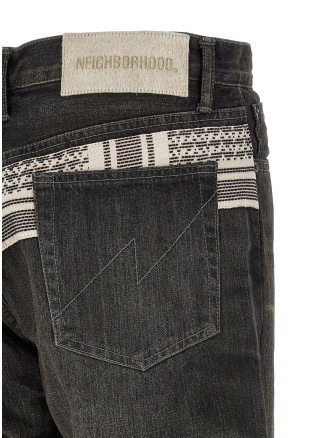 Джинсы YOHJI YAMAMOTO 'Savege denim' (HKP94065BLACK) #