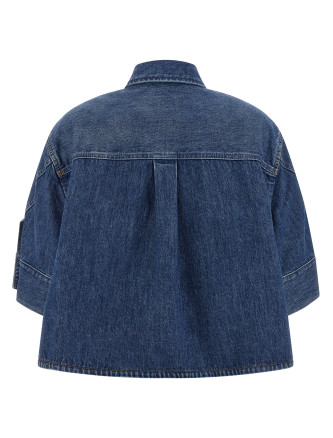 Рубашка, блузка GIVENCHY Denim shirt (BW61J7517B420) #