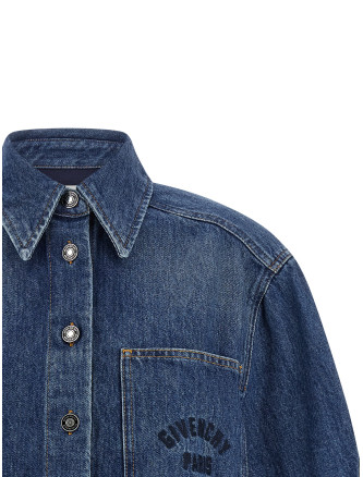 Рубашка, блузка GIVENCHY Denim shirt (BW61J7517B420) #