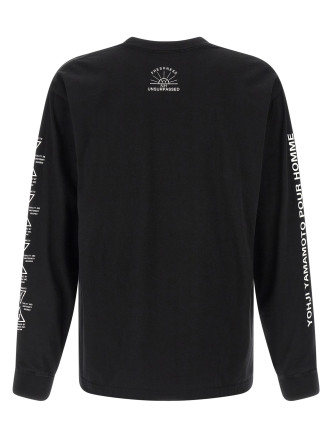 Yohji Yamamoto × NH 'LS TEE' T-shirt (HKT98998BLACK2) #