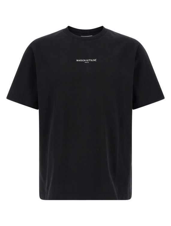 Футболка MAISON KITSUNE 'Maison Kitsuné Paris' (QM00100KJ7025P199) #1