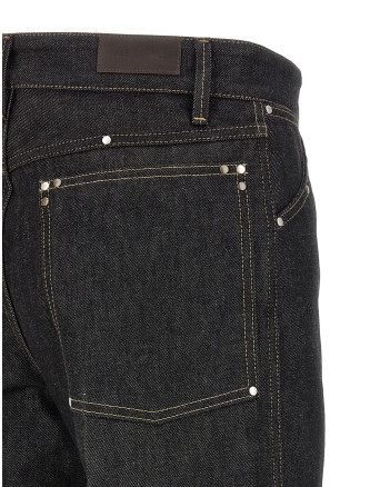 Джинсы LEMAIRE Rivet jeans (PA1288LD1061BK965) #