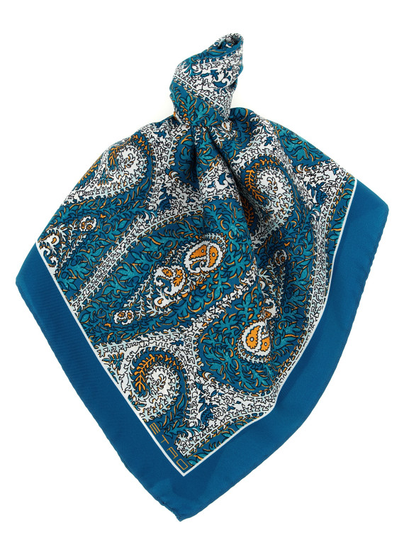 Шарф, платок ETRO Paisley silk scarf (WAXA0008AKH88S9880) #1