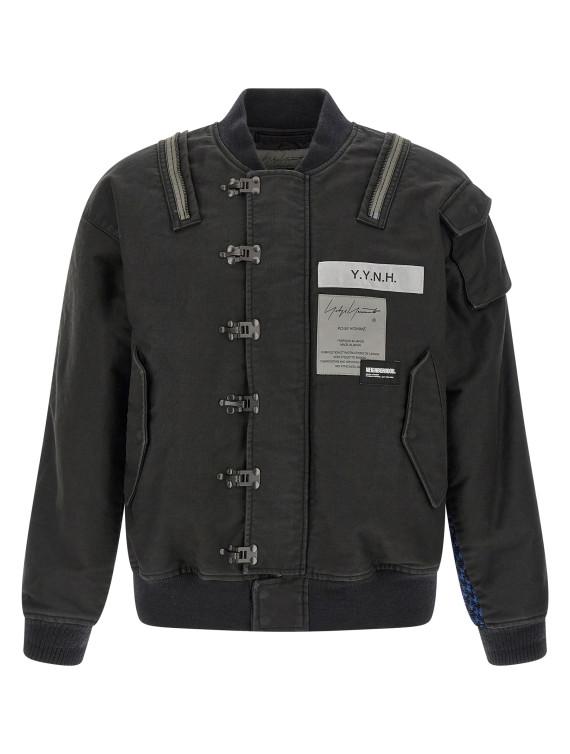 Куртка-бомбер YOHJI YAMAMOTO 'A-1 Deck' (HKY92059BLACK) #1