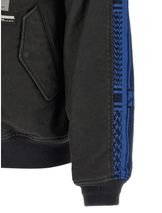 Куртка-бомбер YOHJI YAMAMOTO 'A-1 Deck' (HKY92059BLACK) #