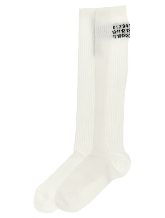 Носки MM6 MAISON MARGIELA 'Bootleg' (S62TL0049M13278101) #