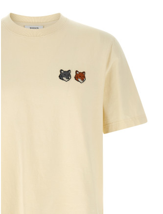 Футболка MAISON KITSUNE 'Double Fox Head' (OM011CFKJ7025P702) #