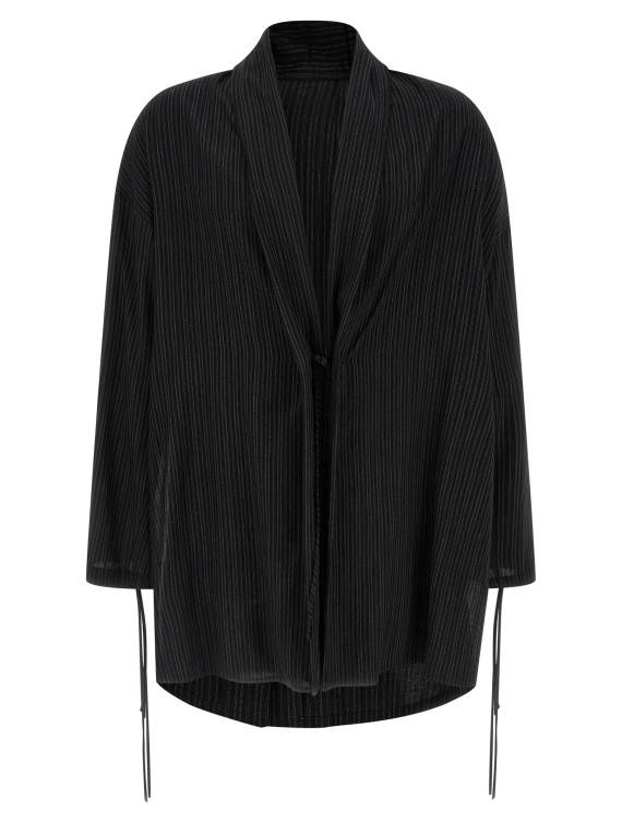 Повседневная куртка YOHJI YAMAMOTO 'Thin stripe' (HKJ45227BLACK1) #1