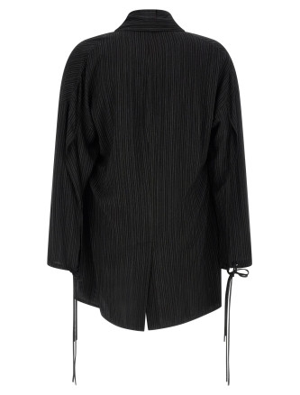 Повседневная куртка YOHJI YAMAMOTO 'Thin stripe' (HKJ45227BLACK1) #