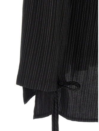 Повседневная куртка YOHJI YAMAMOTO 'Thin stripe' (HKJ45227BLACK1) #