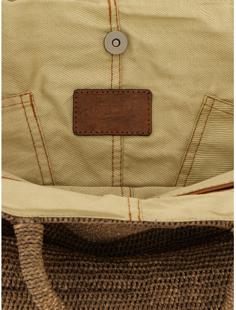 'Vanilla' shopping bag (VANILLADARKTEA) #