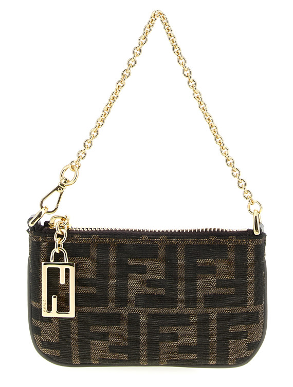 Клатч FENDI 'Mini flat Zucca' (8M0535A98PF1GL7) #1