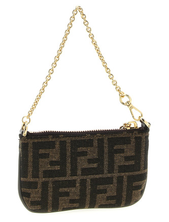 Клатч FENDI 'Mini flat Zucca' (8M0535A98PF1GL7) #