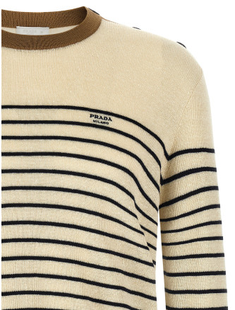Свитер, кардиган PRADA Striped sweater (UMF262SOOO188YF0018) #