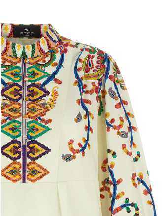 Мини ETRO Printed poplin dress (WRHA055399SP5I4X0800) #