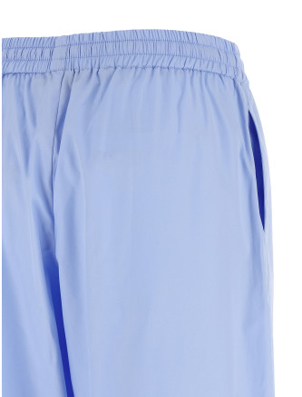 Брюки FEDERICA BONIFACI Poplin pants (PA004LIGHT BLUE) #