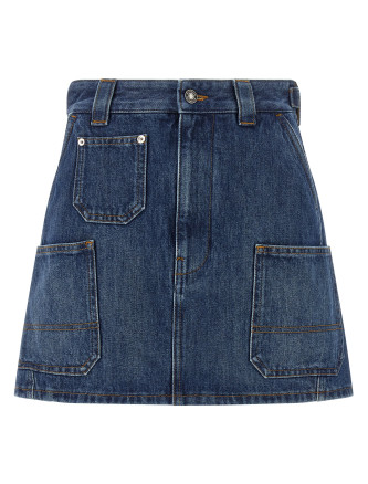 Макси GIVENCHY Denim skirt