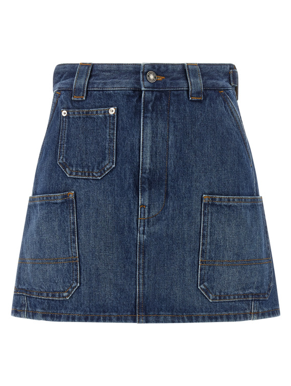 Макси GIVENCHY Denim skirt (BW410P517B420) #1