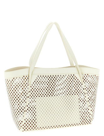 Openwork leather shopping bag (261TD855000059) #